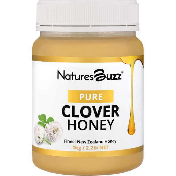 Clover Honey 1kg Natures Buzz New Zealand Limited