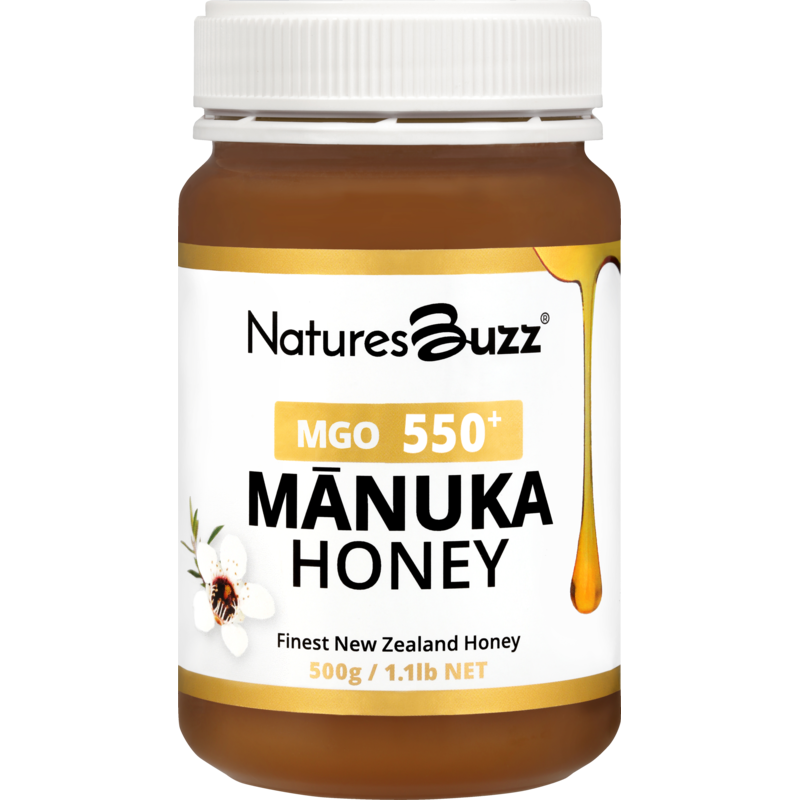 Mānuka Honey MGO 550+ 500g – Natures Buzz New Zealand Limited